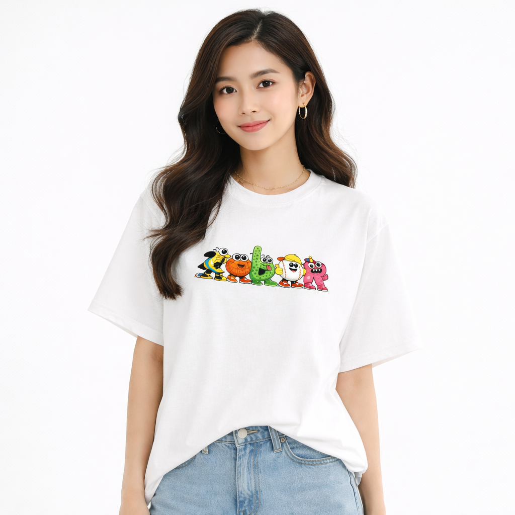 Playful Monsters Parade Tee - Image 3