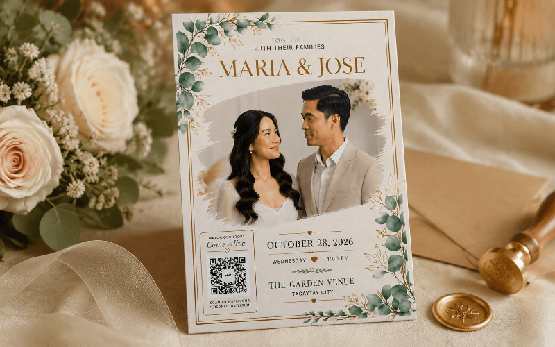 Wedding invitation