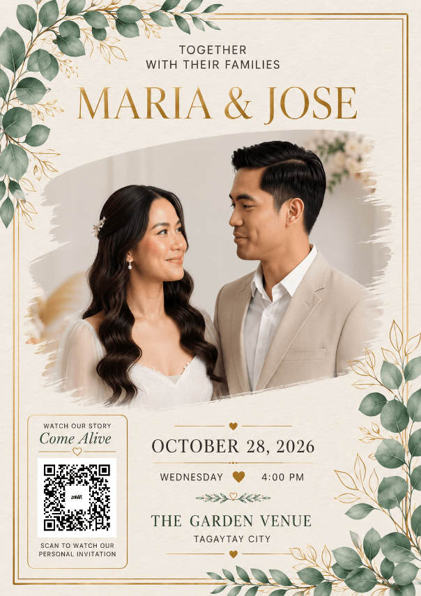 Wedding invitation
